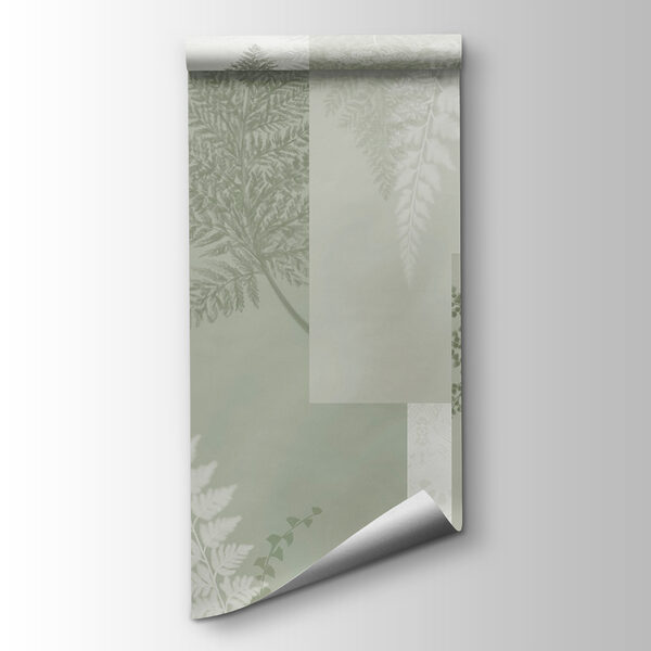 Natural patterns in soft green hues Natural patterns in soft green hues