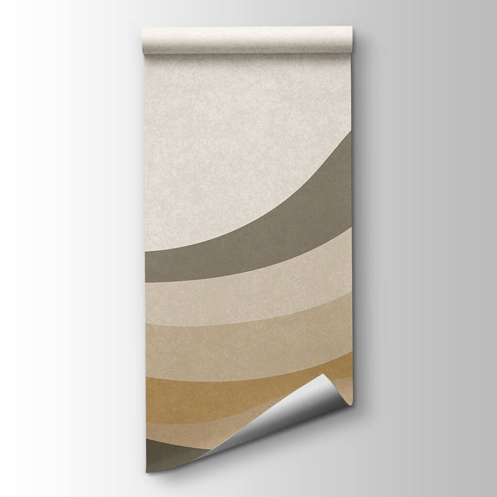 Brown and grey wavy lines Brown and grey wavy lines