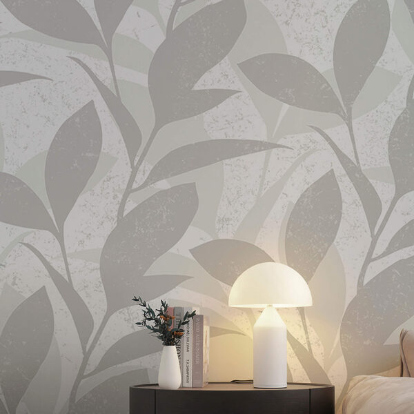 Model de frunze pe fundal alb