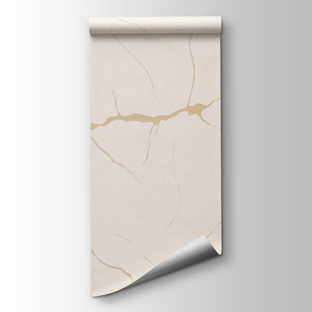 White surface with cracks