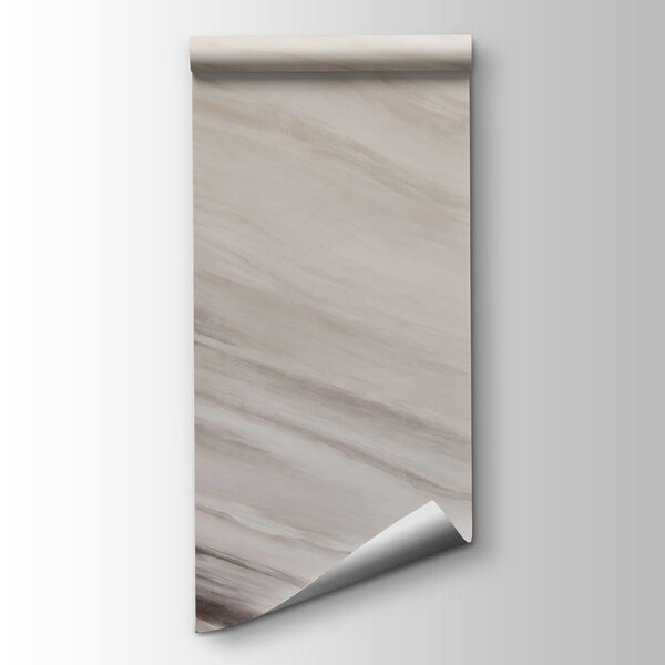 Abstract waves in soft hues