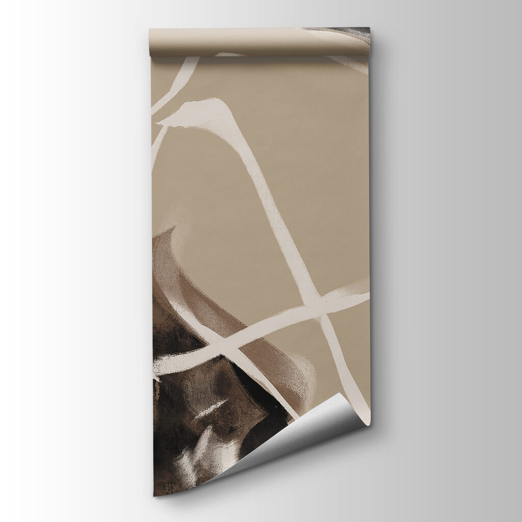 Abstract lines create visual intrigue