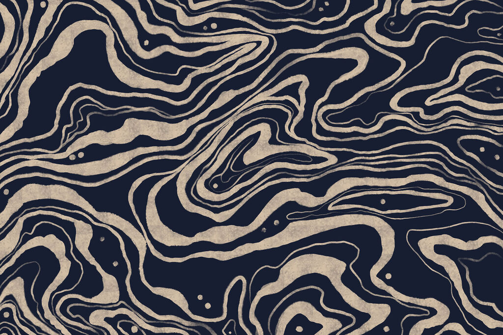 Black and white swirly pattern