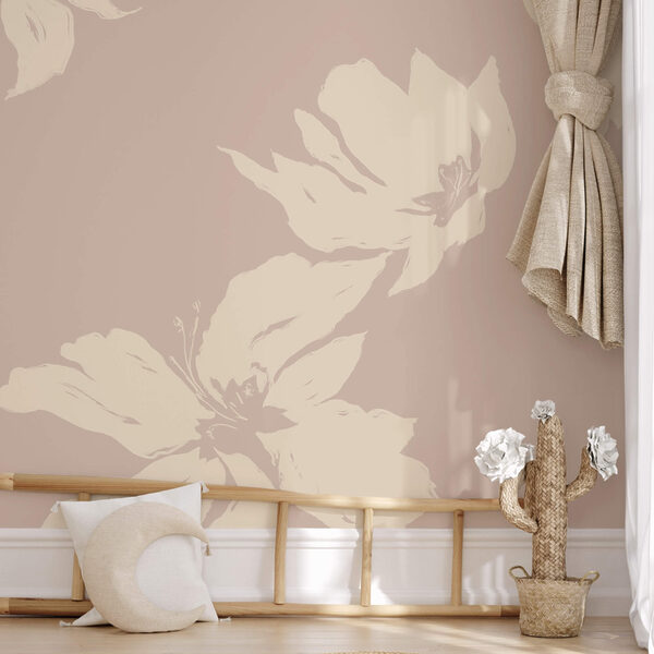 Flori delicate pe un fundal blând