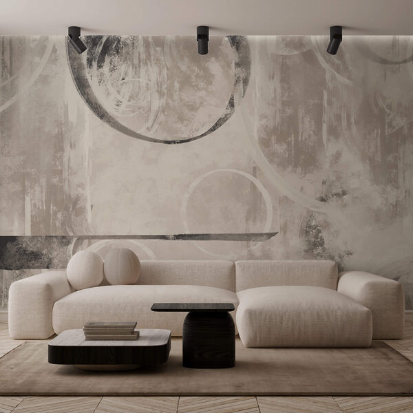 Modele abstracte în tonuri neutre