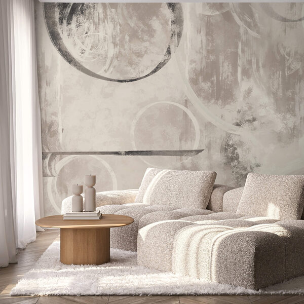 Modele abstracte în tonuri neutre