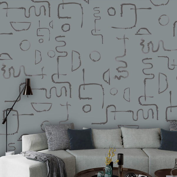 Fototapet Fototapet Modelul liniilor și formelor (SKU: t00478)