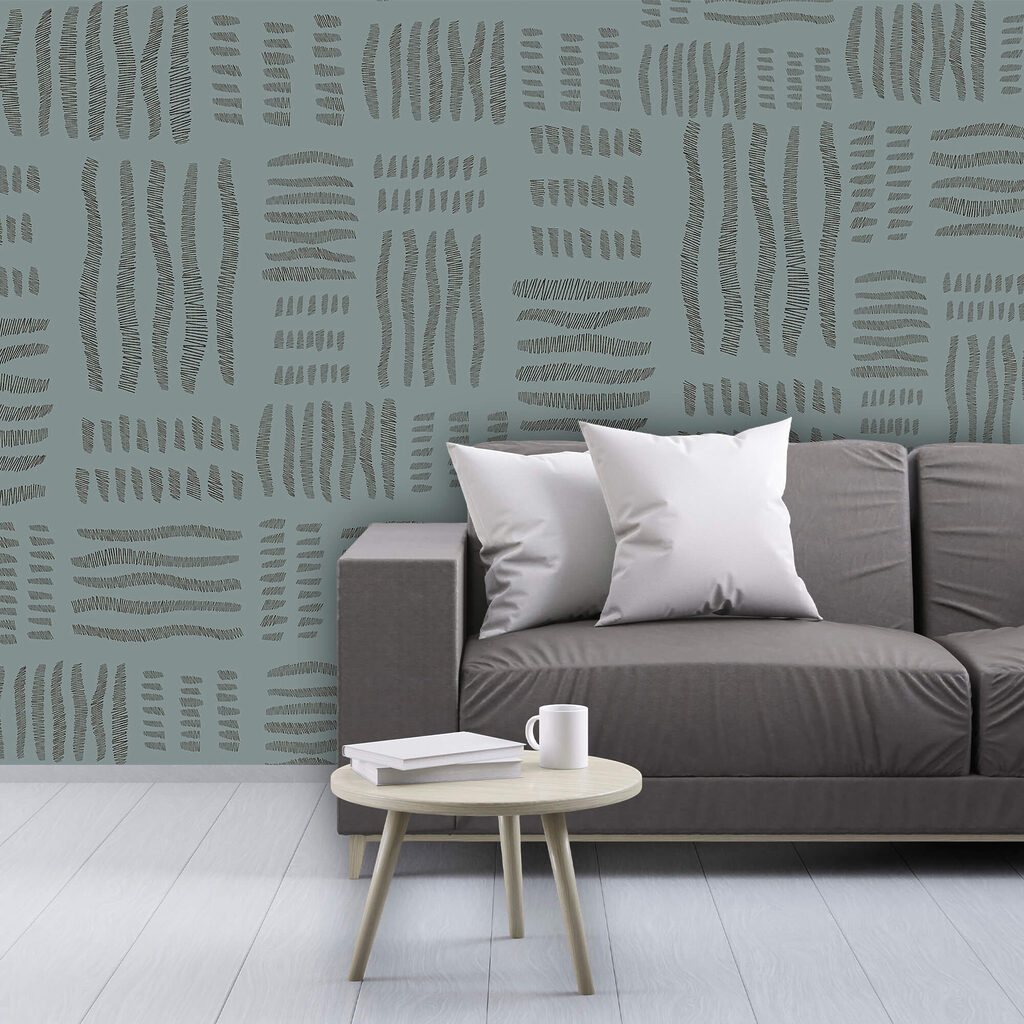 Model cu linii alb-negru