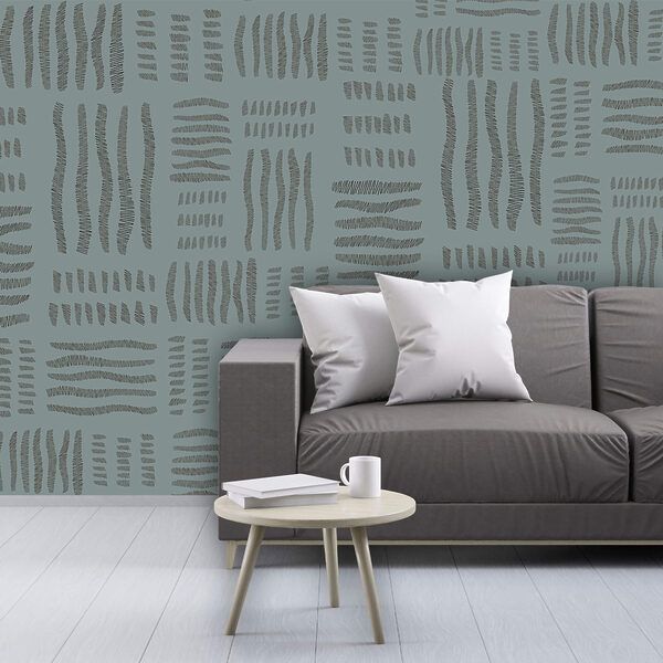 Model cu linii alb-negru