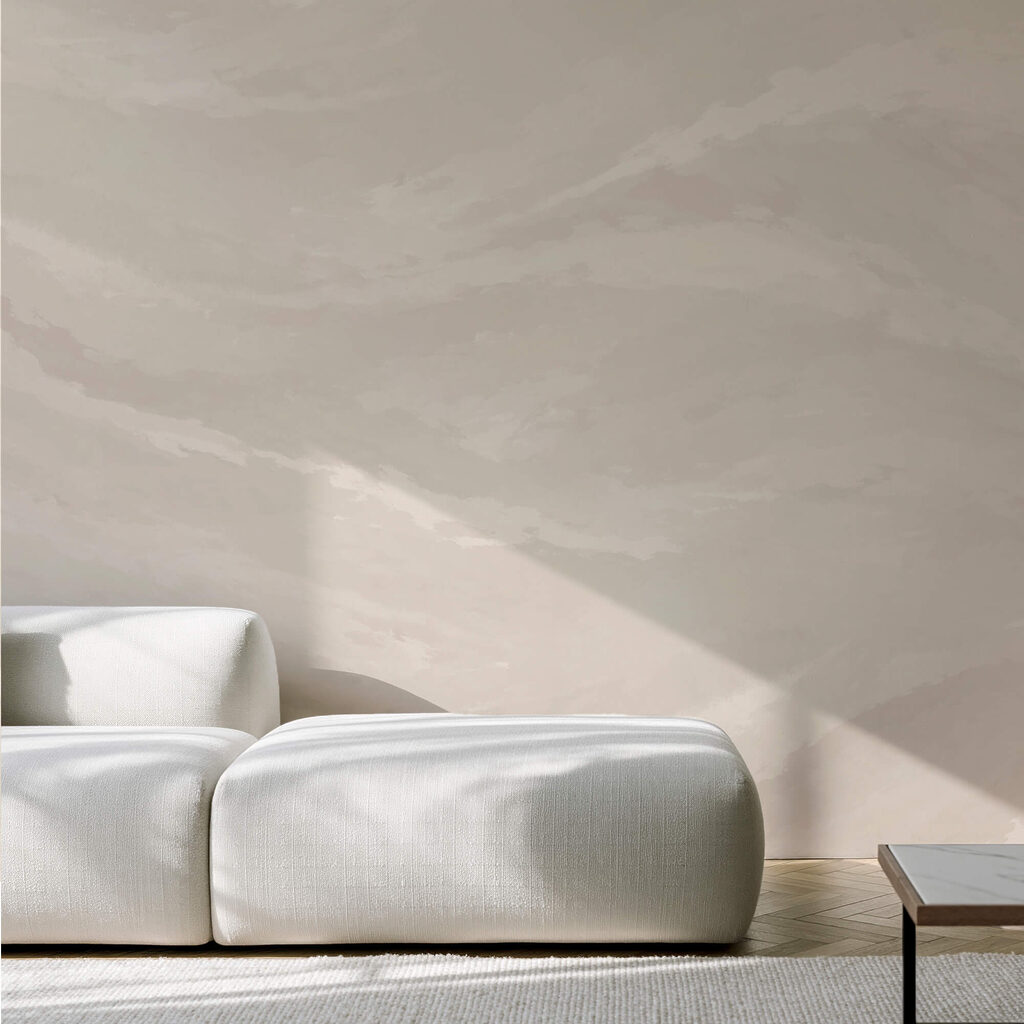 Suprafață albă cu multe nori