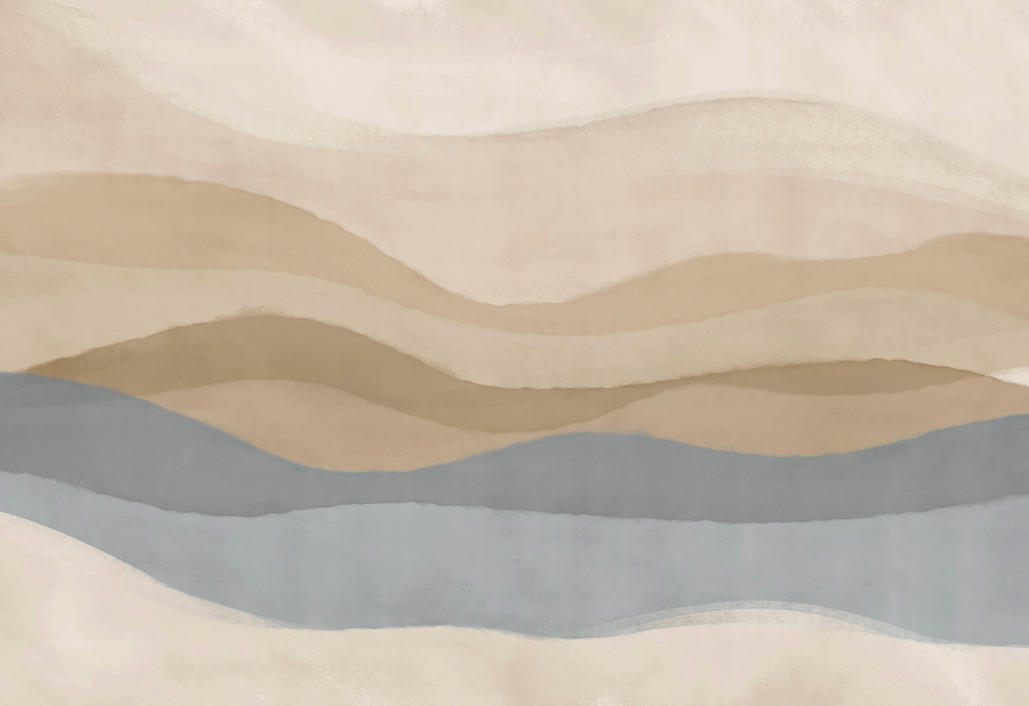 Painting of a beach Painting of a beach