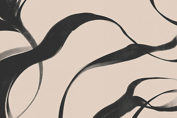 Black and white image of waves