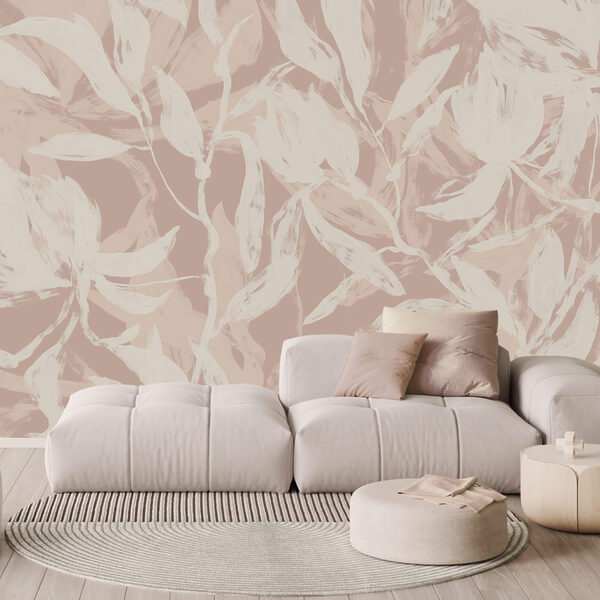 Frunze delicate pe fundal moale