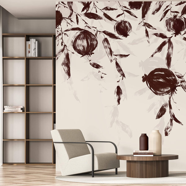 Pictură cu fructe pe o ramură