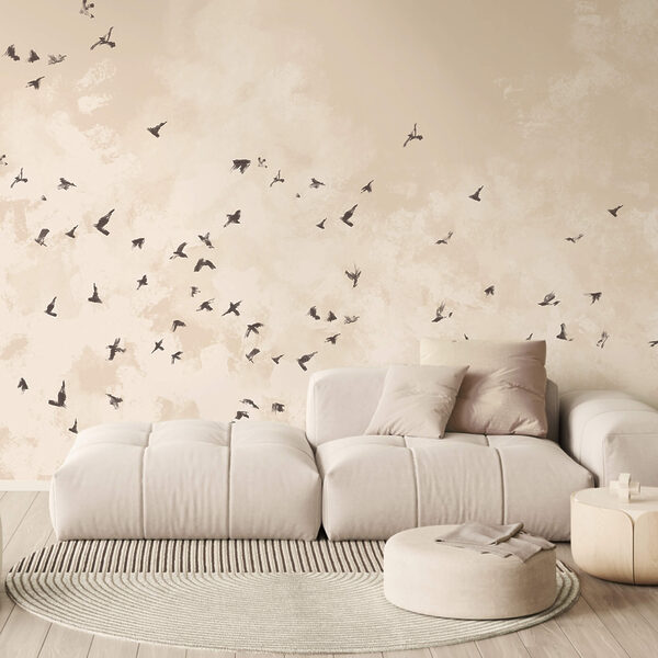 Stol de păsări pe cer