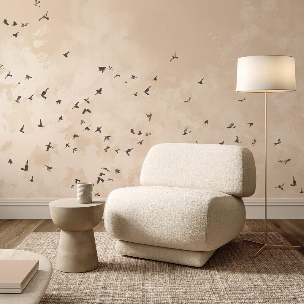 Stol de păsări pe cer