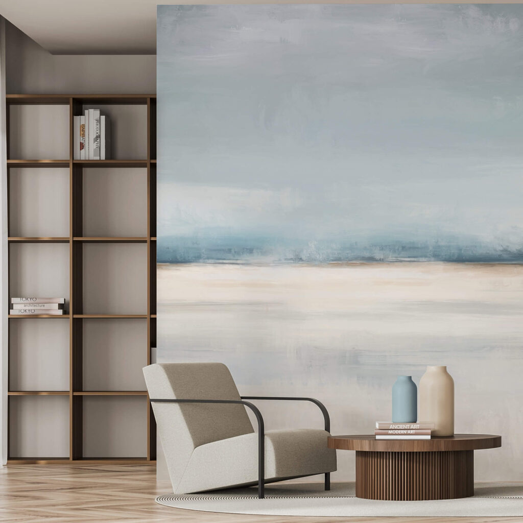 Peisaj cu cer înnorat