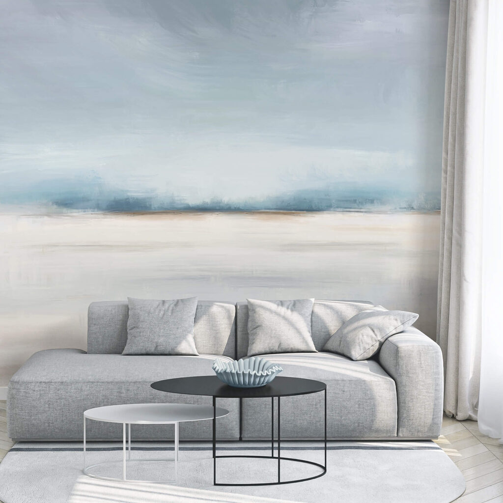 Peisaj cu cer înnorat