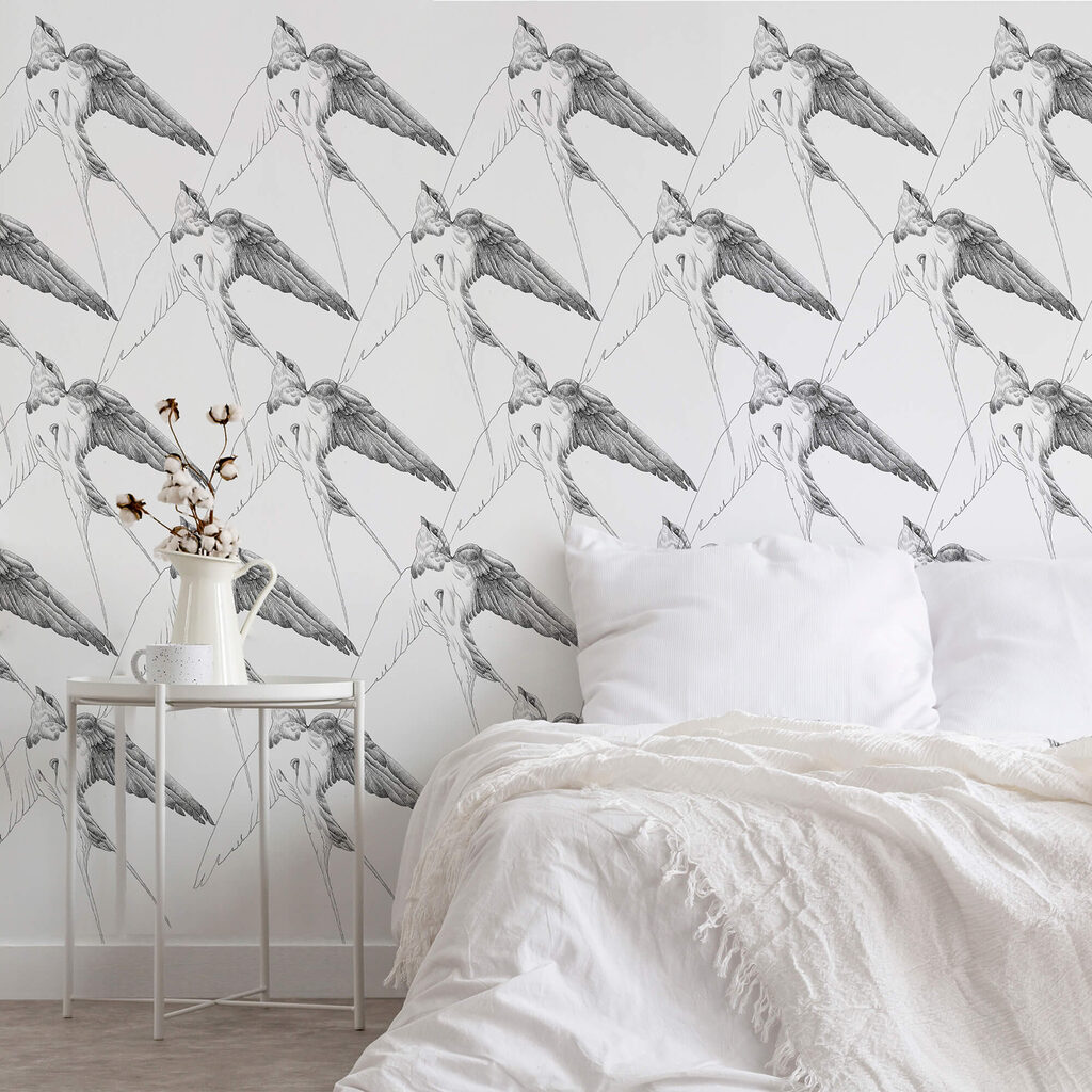 Grup de păsări cu aripi