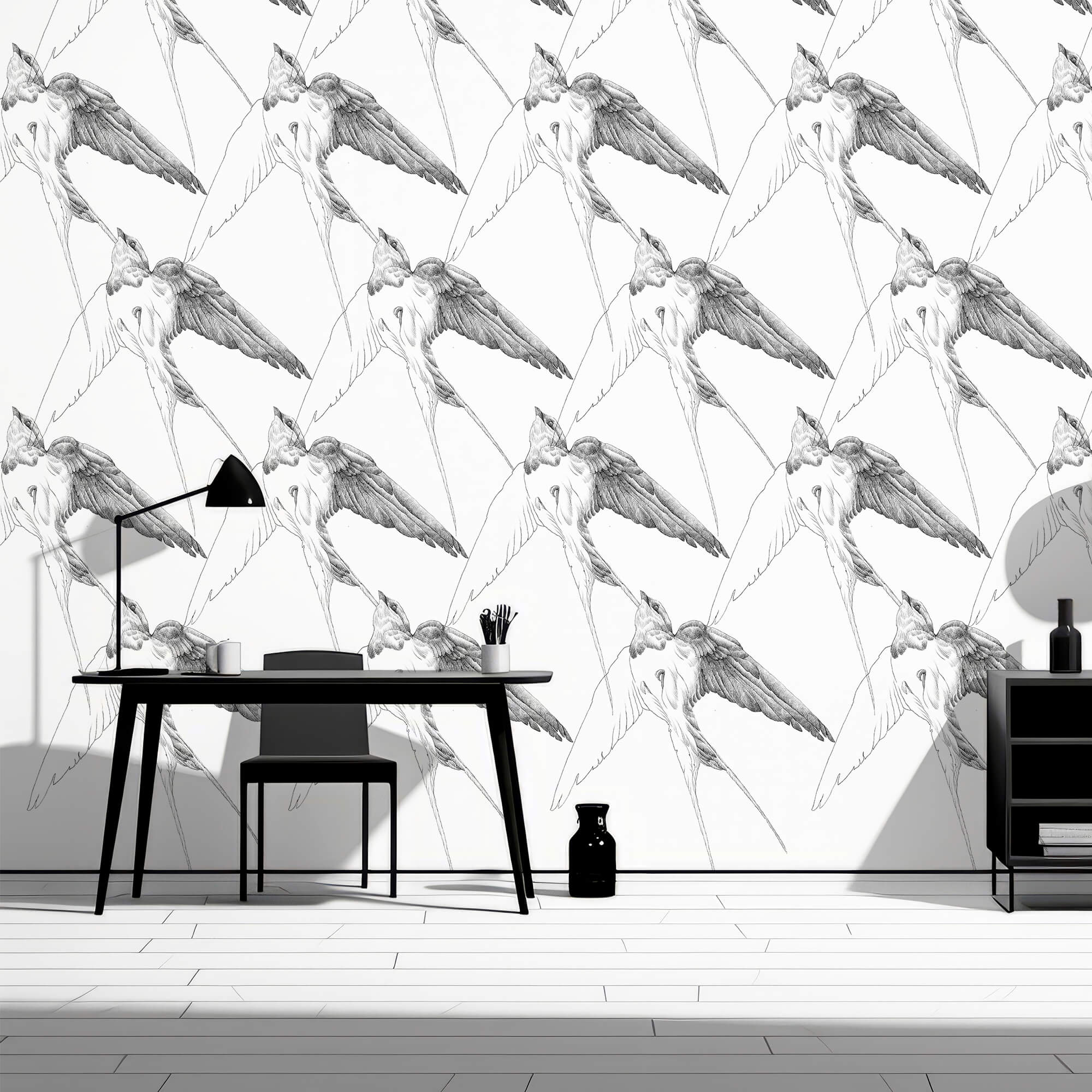 Grup de păsări cu aripi