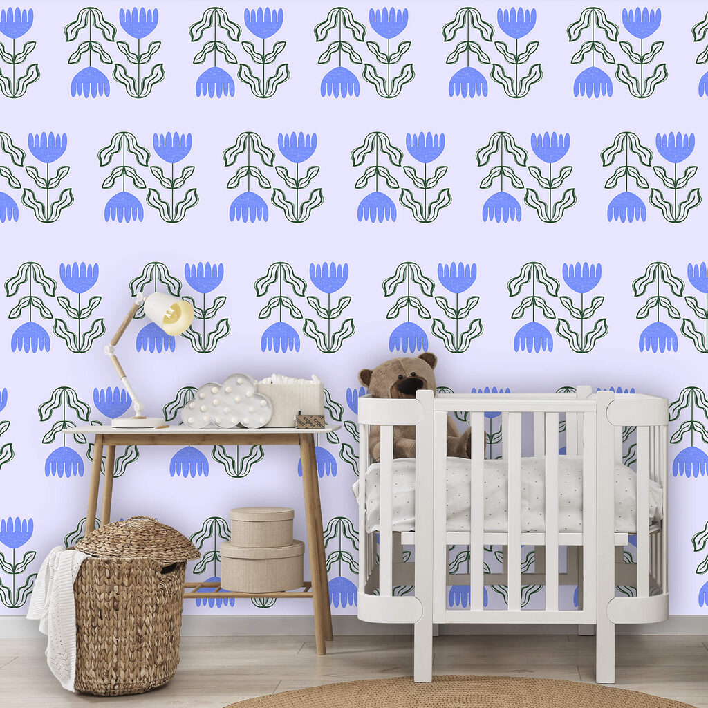 Model cu flori și frunze Model cu flori și frunze