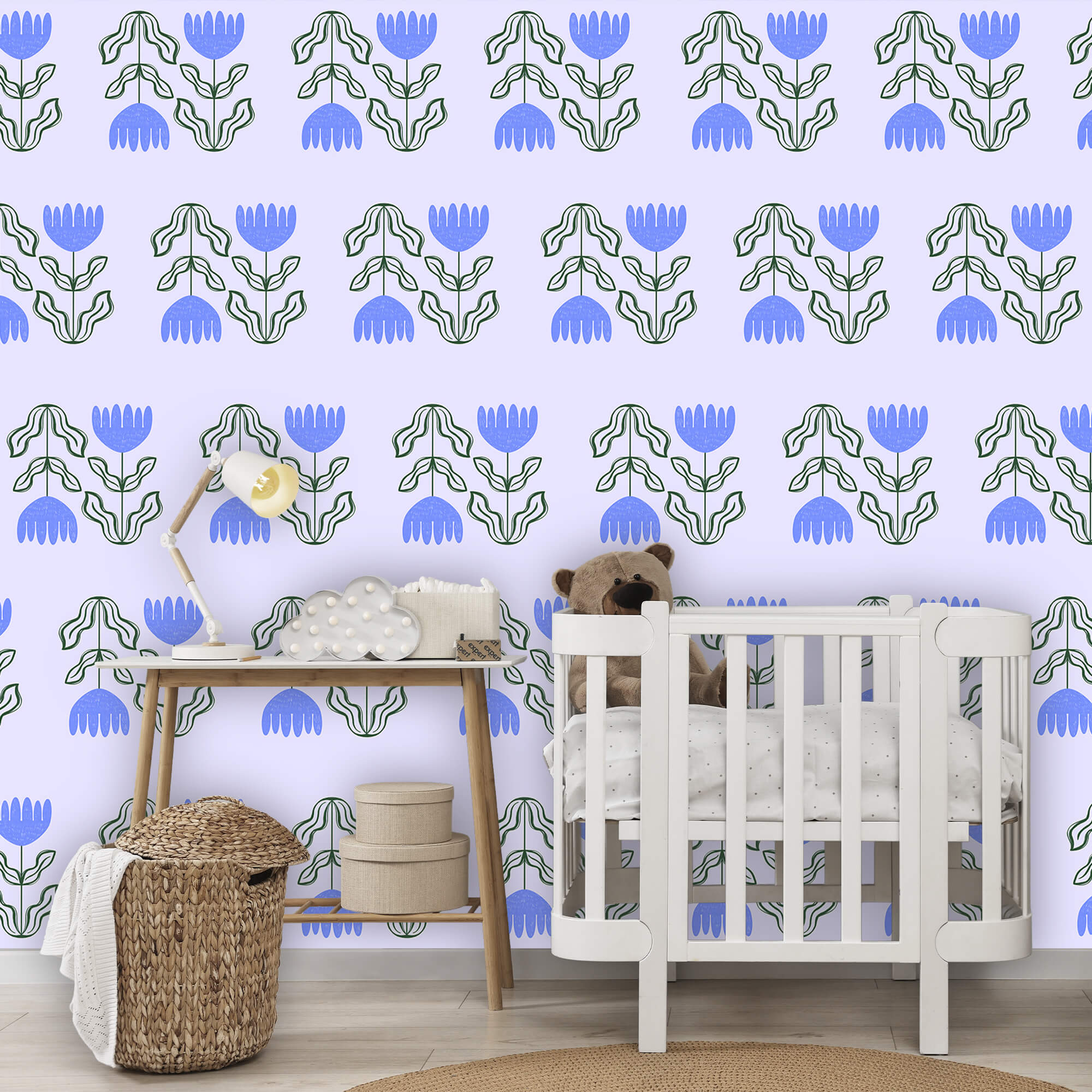 Model cu flori și frunze Model cu flori și frunze