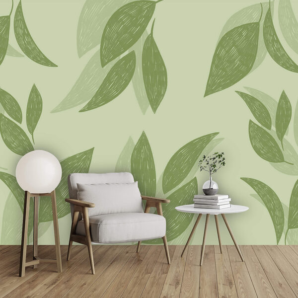 Model de frunze verzi