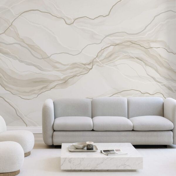 Fototapet Fototapet Suprafață marmorată albă și gri (SKU: t00571)