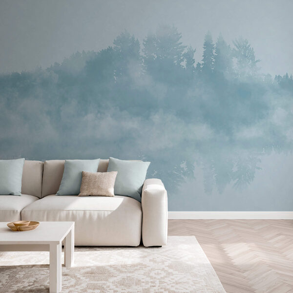 Nor de fum și copaci