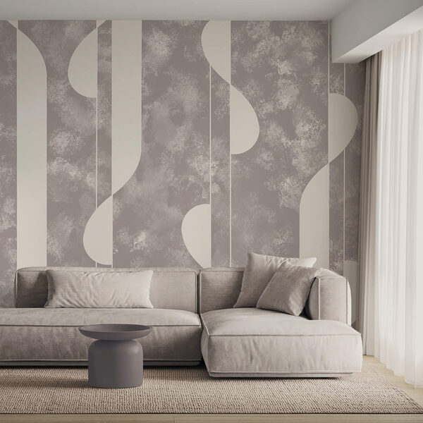 Model abstract în nuanțe delicate