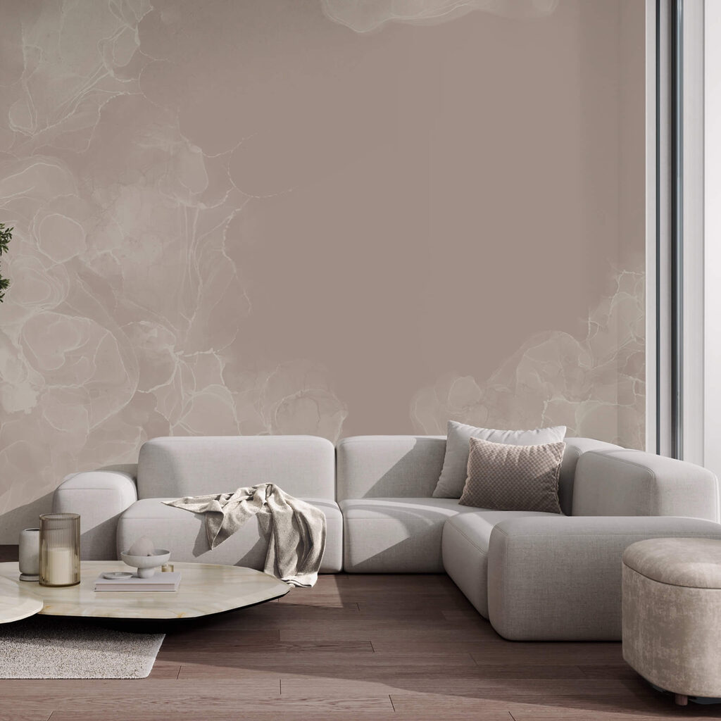 Vârtejuri de ceață în nuanțe delicate