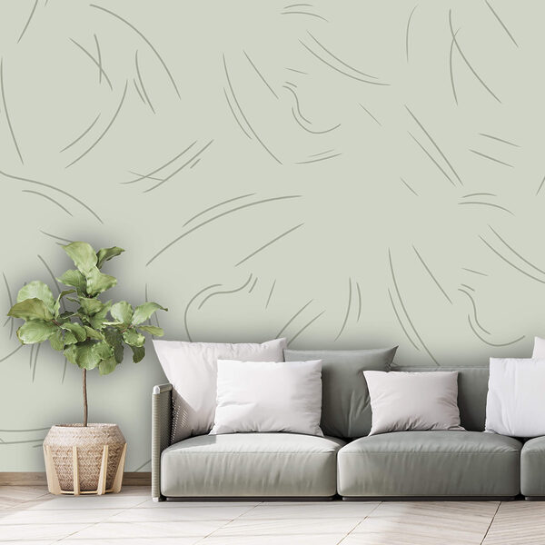 Liniile delicate creează o mișcare armonioasă