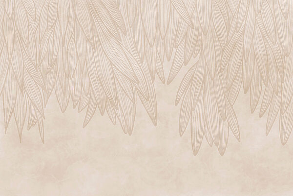 Gentle organic textures in soft tones