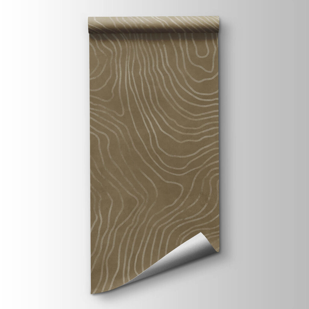 Brown surface with white lines