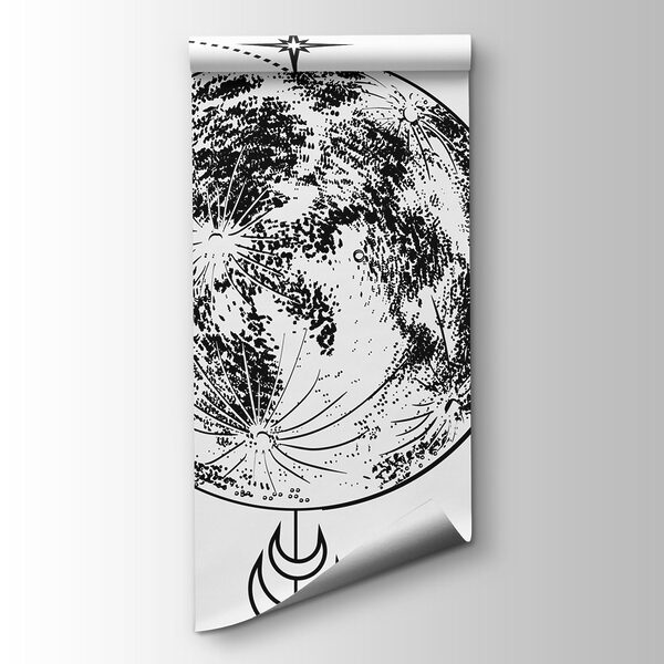 Drawing of the moon