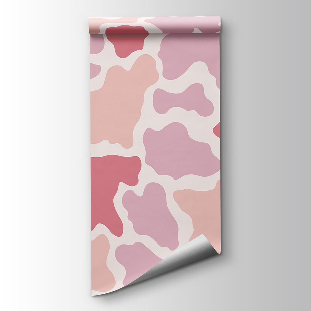 Pink and white pattern