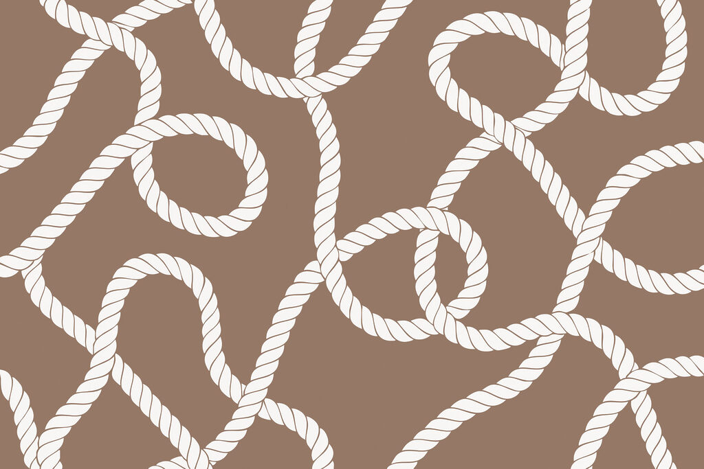 Pattern of white rope Pattern of white rope