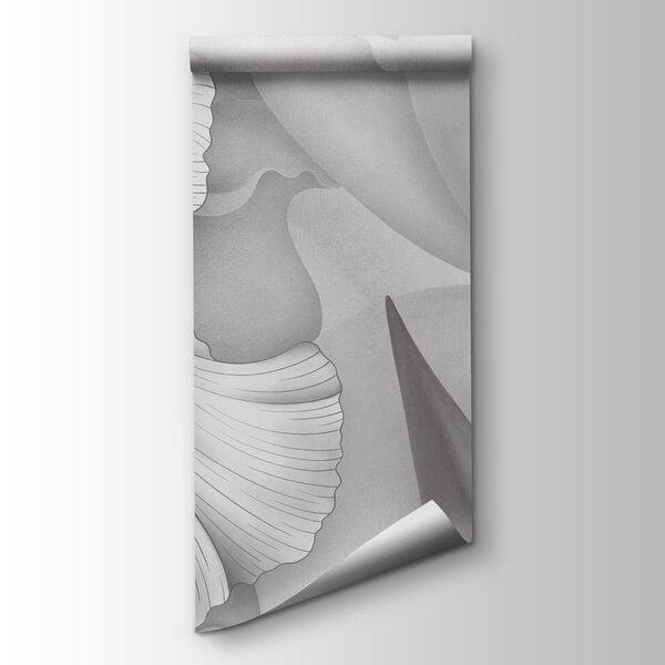 Elegant blooms in soft grayscale tones Elegant blooms in soft grayscale tones