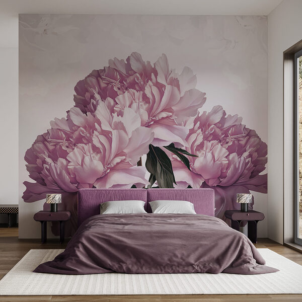 Bujori înfloriți în nuanțe delicate Bujori înfloriți în nuanțe delicate
