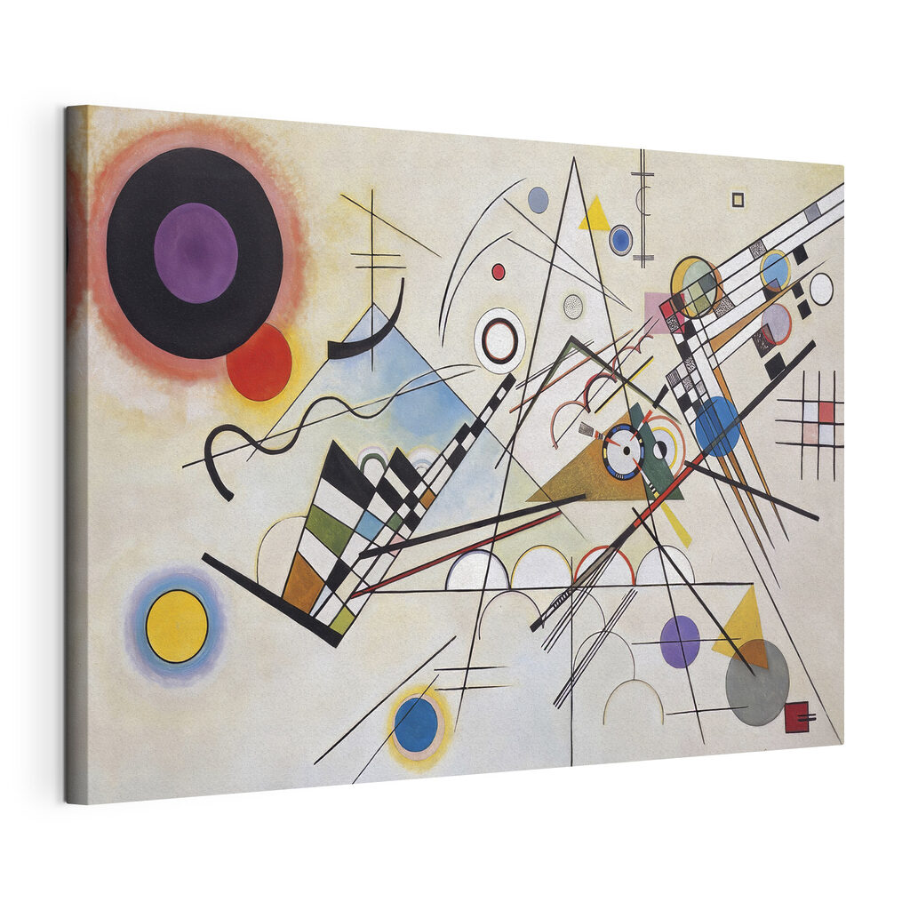 A painting of a variety of colors