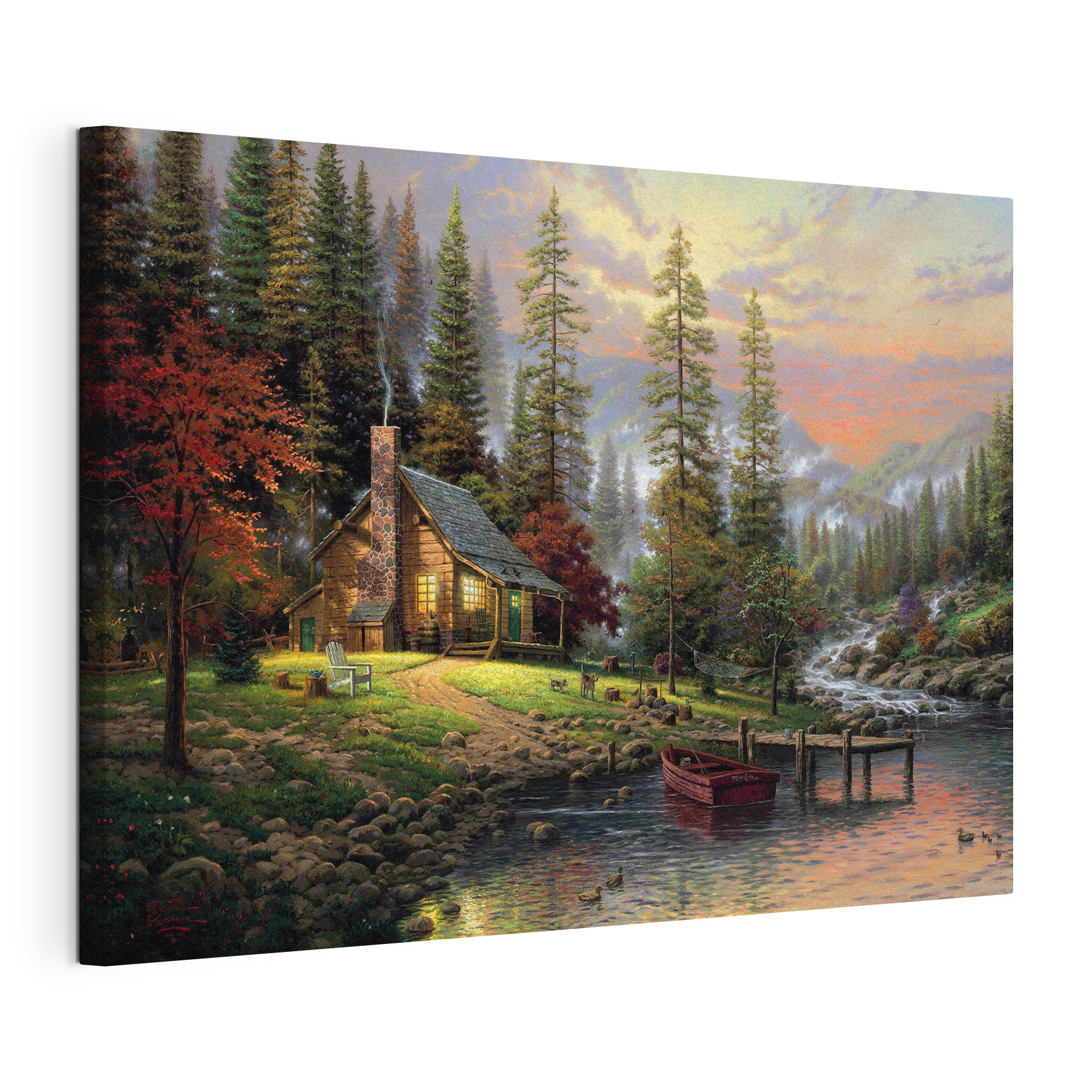 A house by a river