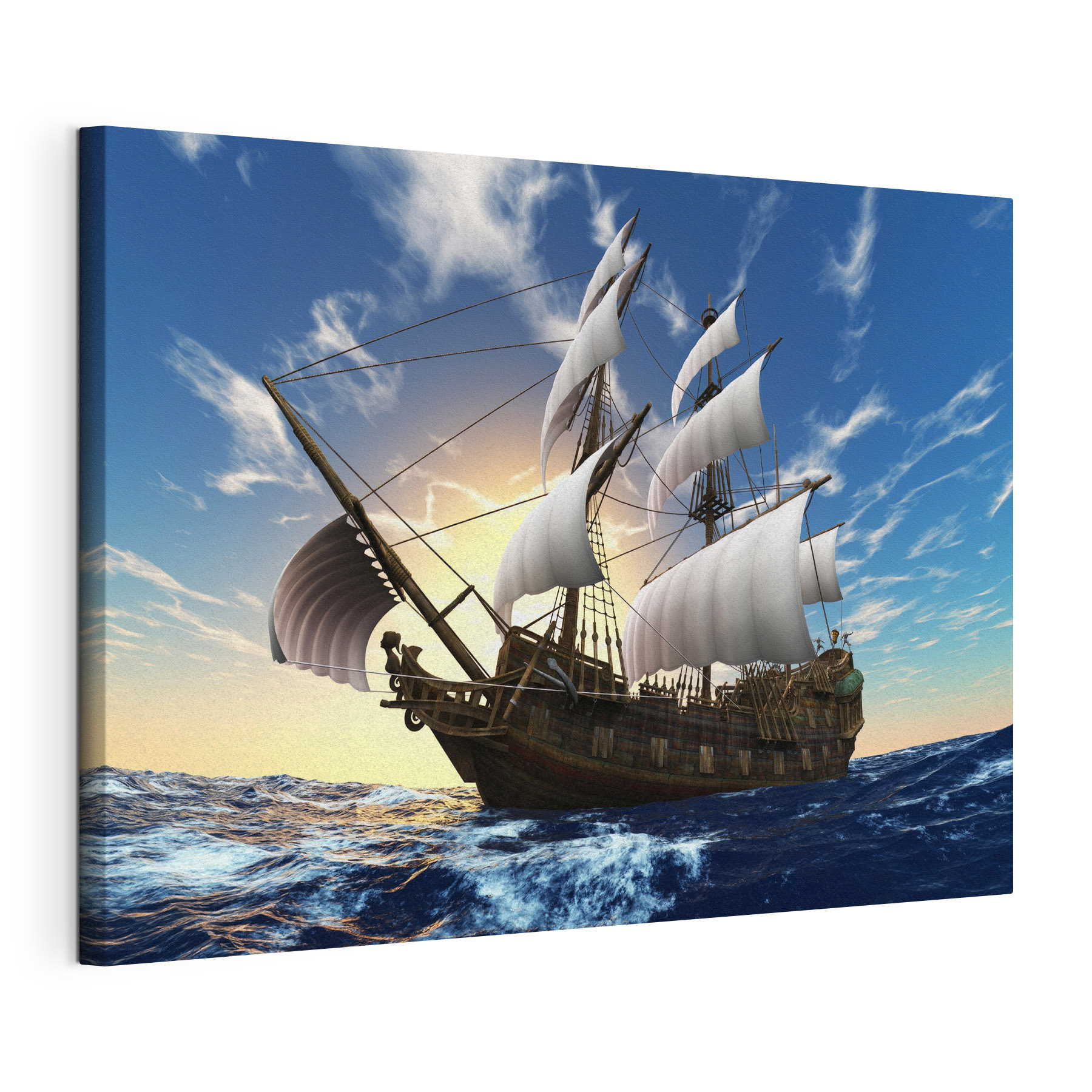 A ship in the water A ship in the water