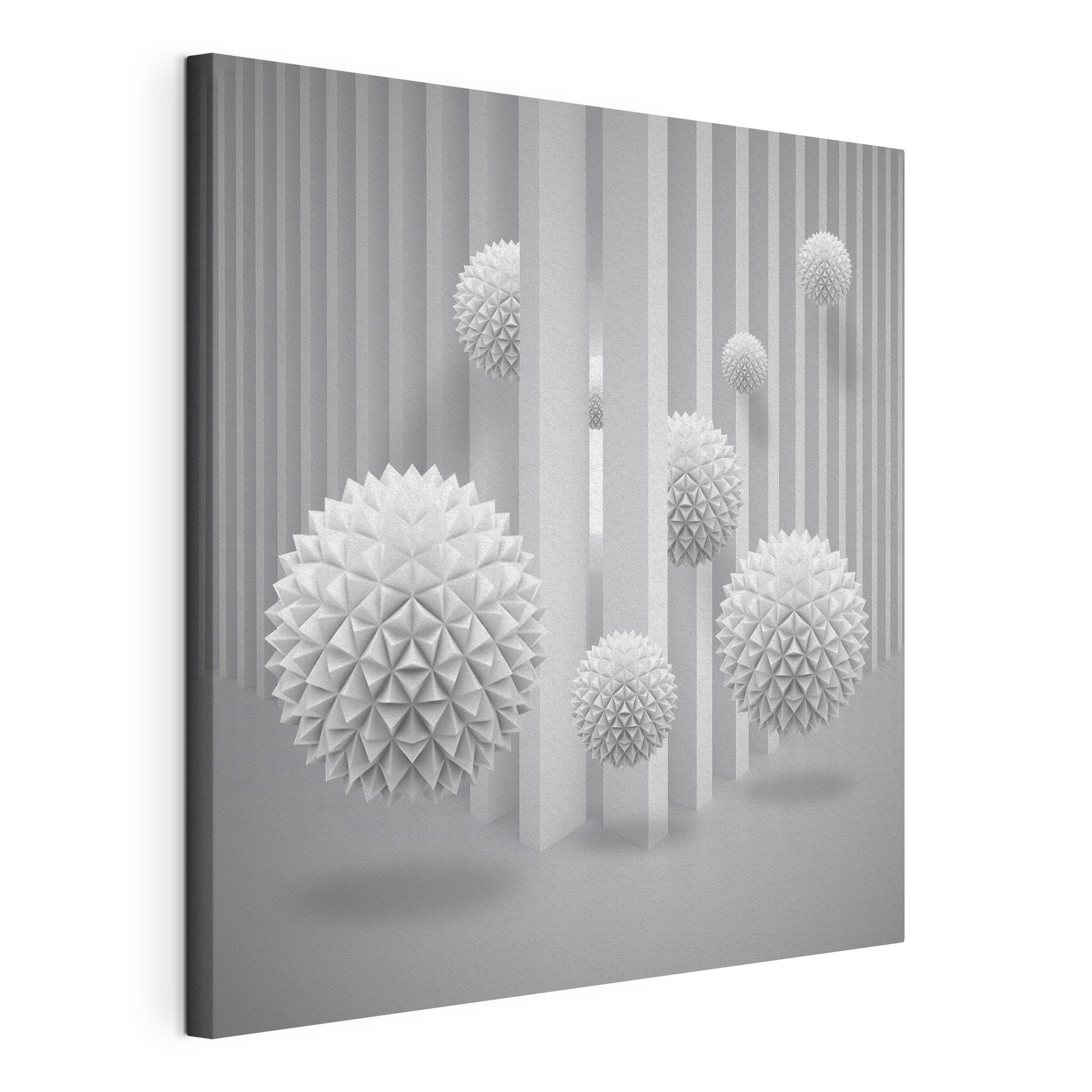 White balls in a room White balls in a room