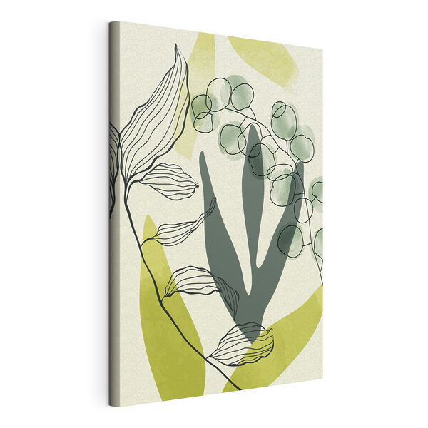Desenul unei plante Tablouri Desenul unei plante