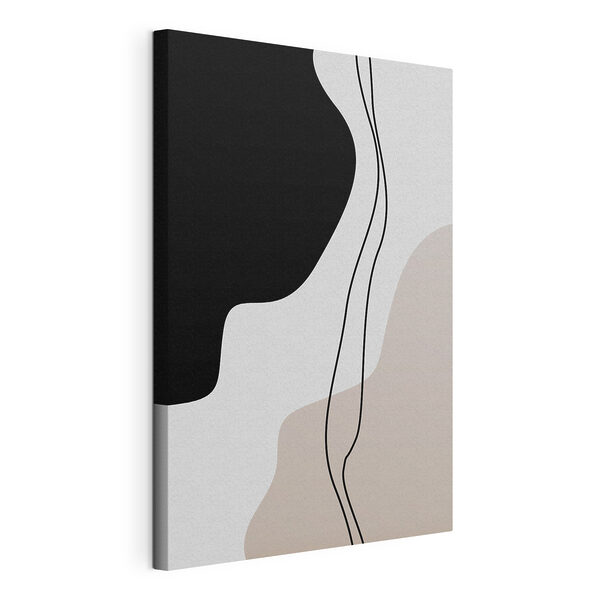 Tablouri Tablouri O imagine alb-negru a unui colier (SKU: s36156)