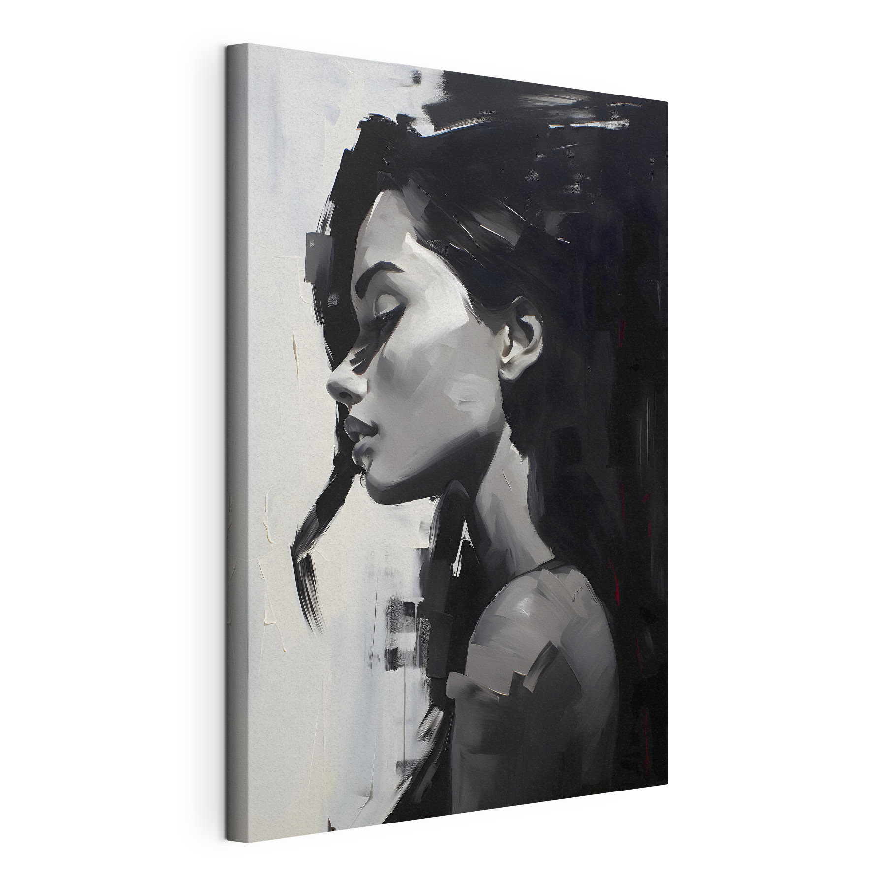 A painting of a woman A painting of a woman