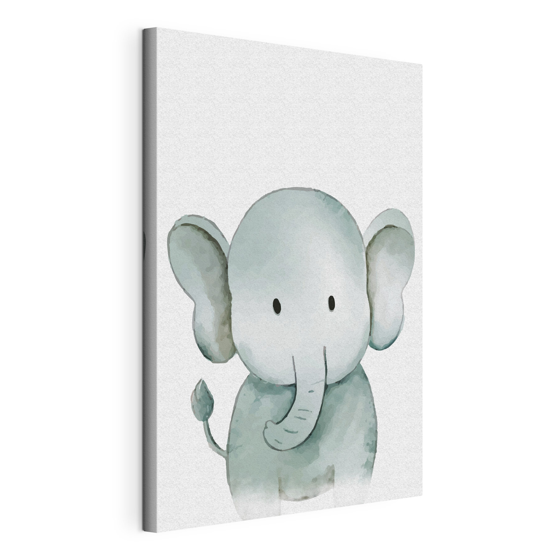A cartoon of an elephant A cartoon of an elephant