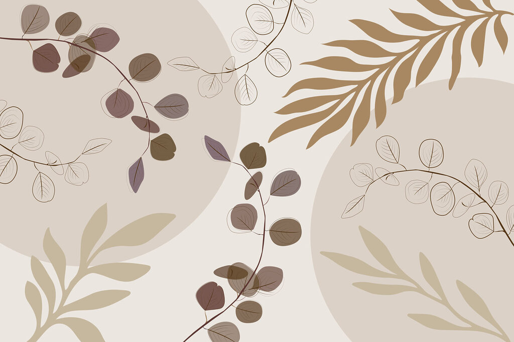 Nature-inspired abstract leaf design