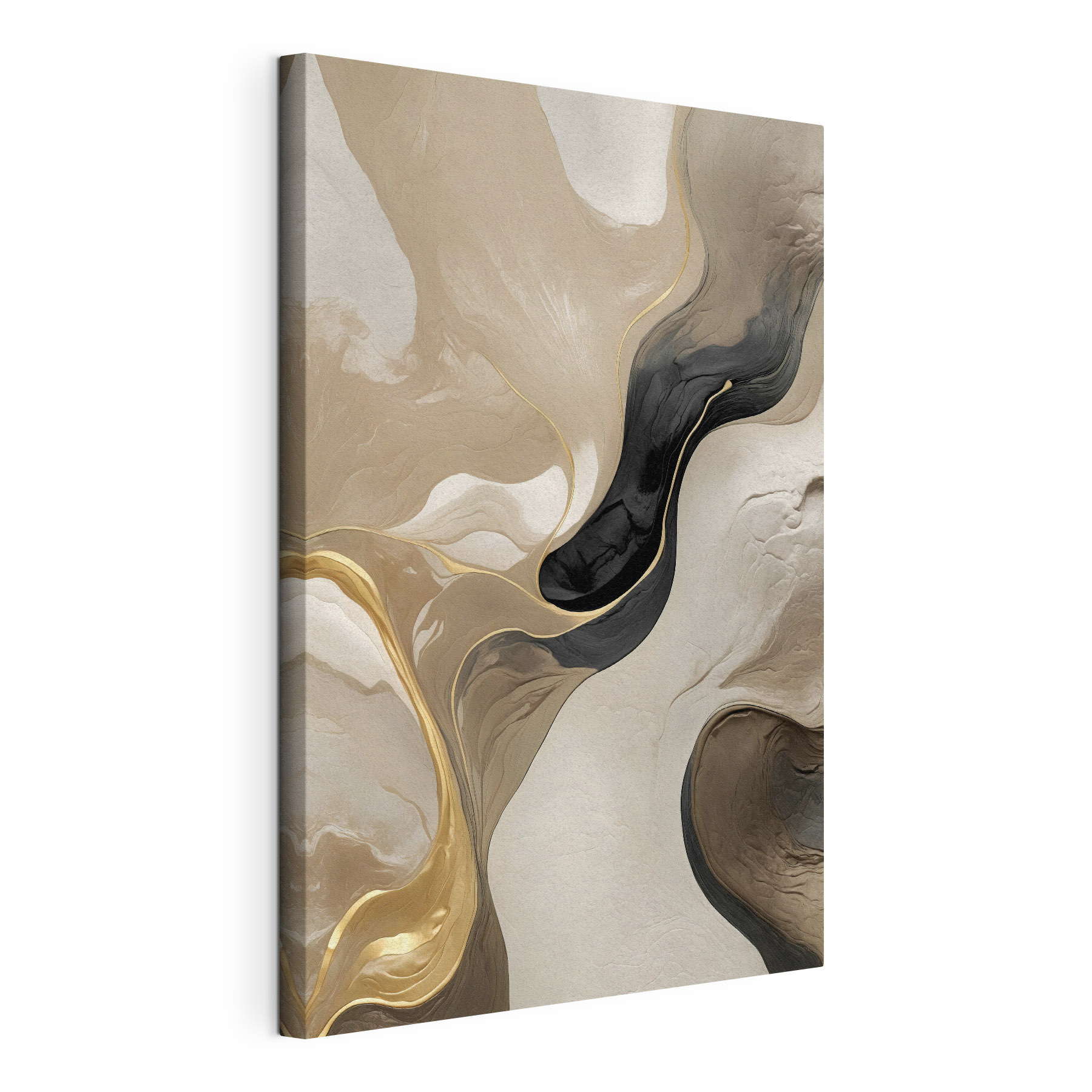 A close up of a painting A close up of a painting