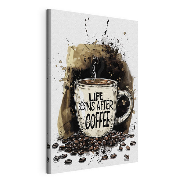 Tablouri Cană de cafea cu un lichid aburit în ea (SKU: s39445) Tablouri Tablouri Cană de cafea cu un lichid aburit în ea (SKU: s39445)